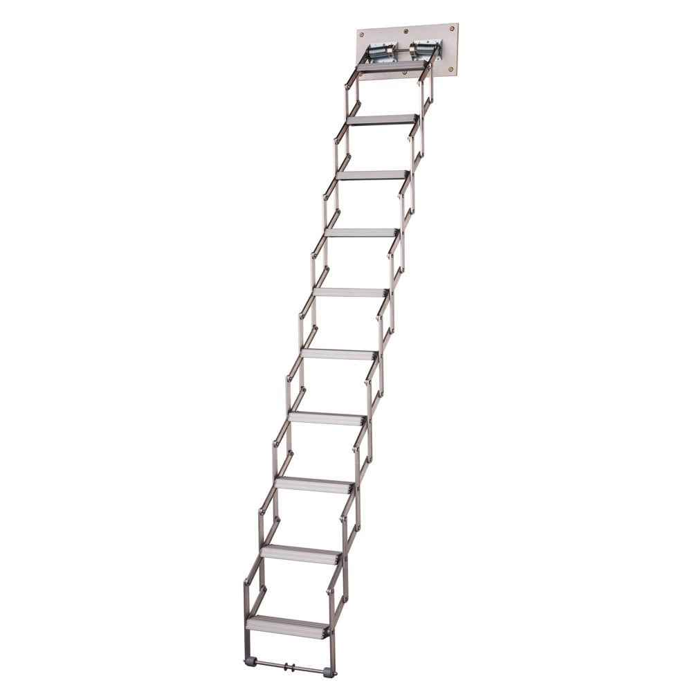 Zedfold Slim Commercial Loft Ladder [No Handrail]