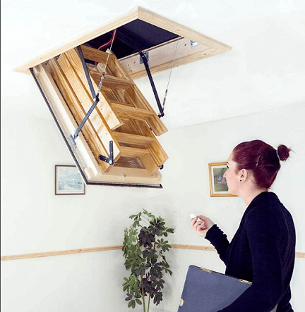 Remote Control Loft Hatch